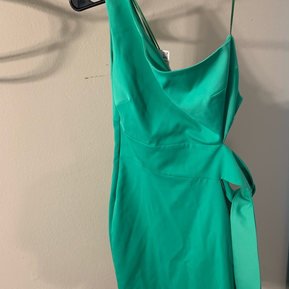 Aqua dress
